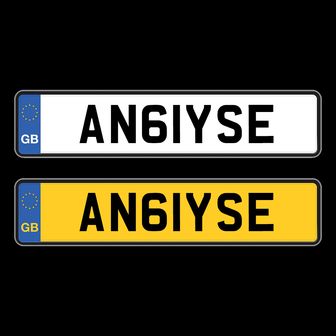 High Quality Number plates in UK Custom plate PlateZilla
