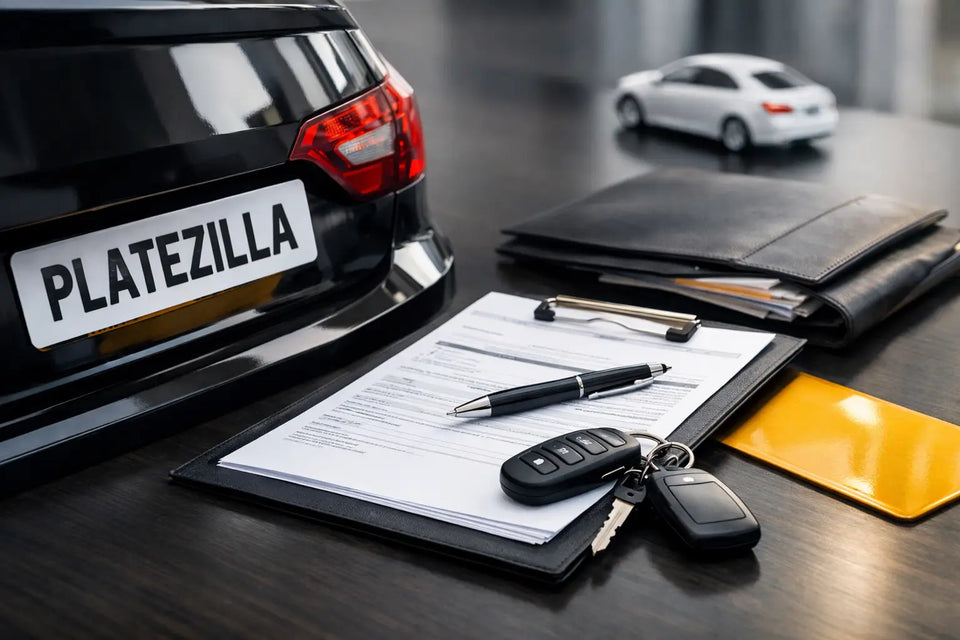 Legal Number Plate Documents Guide for UK Drivers
