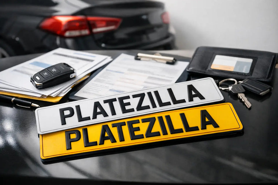 Documents Needed for Replacement Plates in the UK