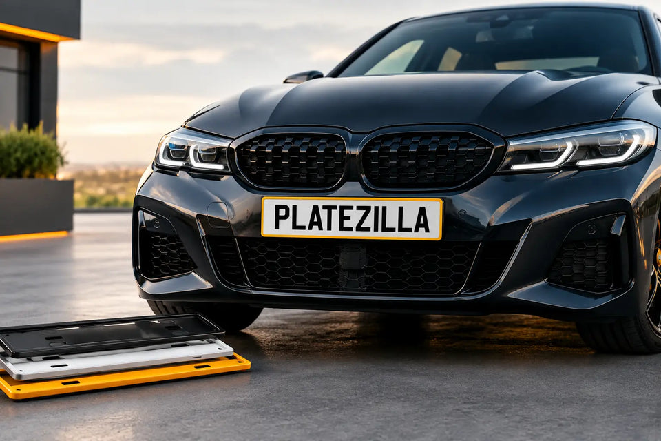 Best Car Plate Holders UK for a Cleaner Finish