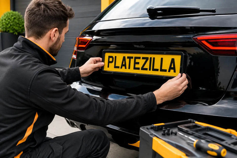 How to Attach Plate Holders Securely to Your Car