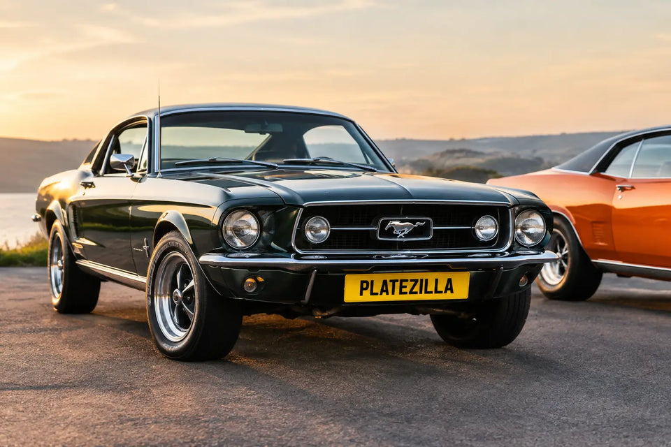Choosing the Best Plates for Classic Cars