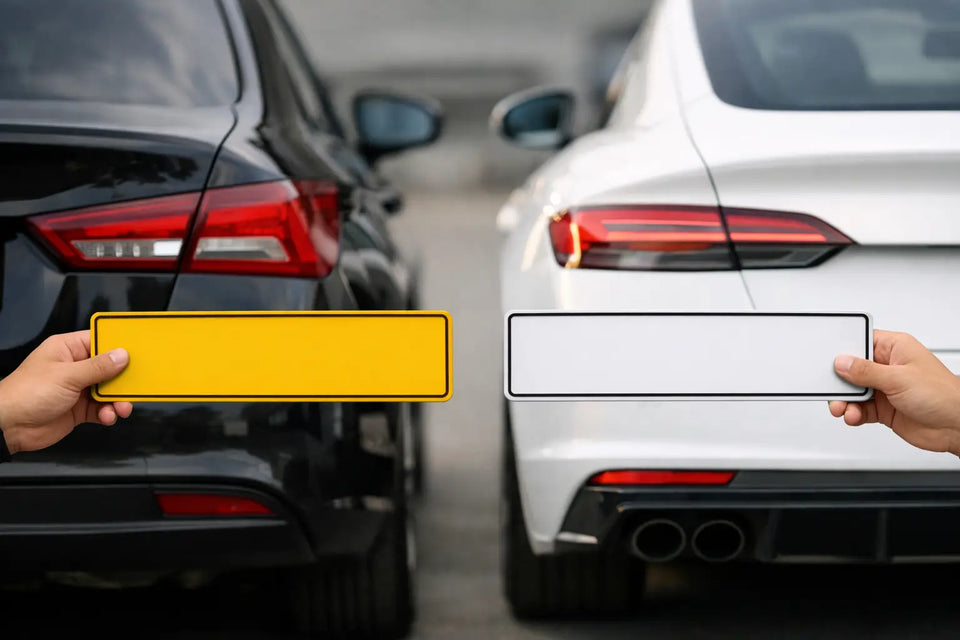 Legal Versus Display Plates for UK Vehicles