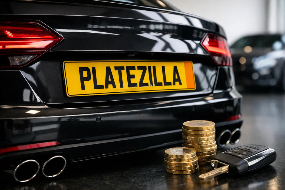 What Is a Private Number Plate Worth in the UK?