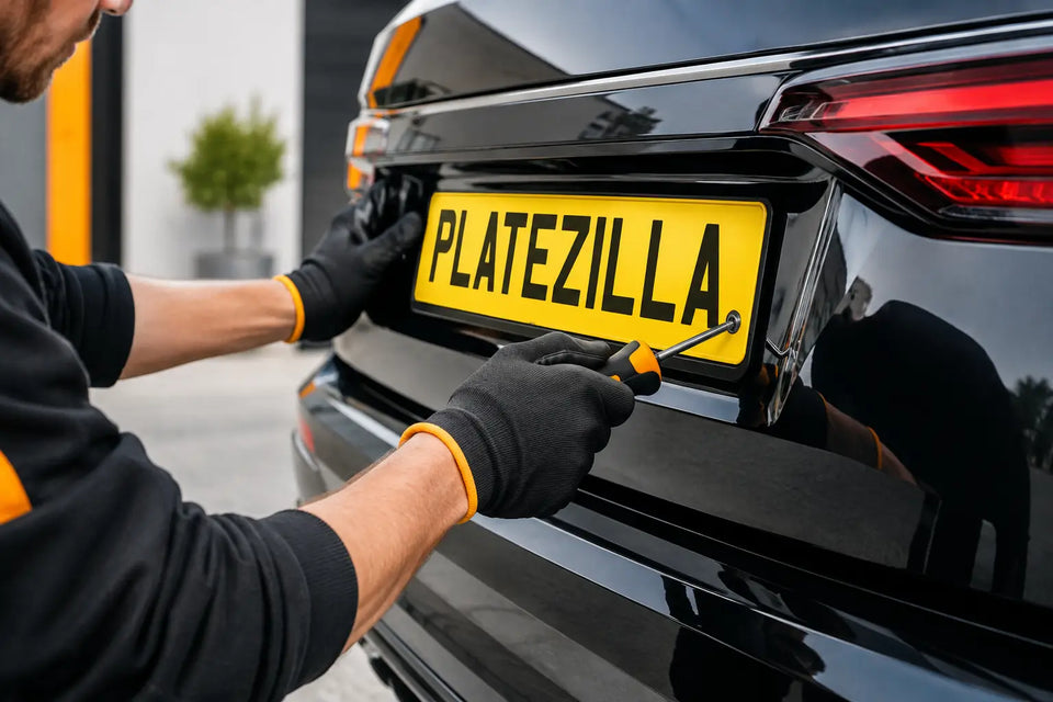 How to Remove Number Plates Safely Without Damage