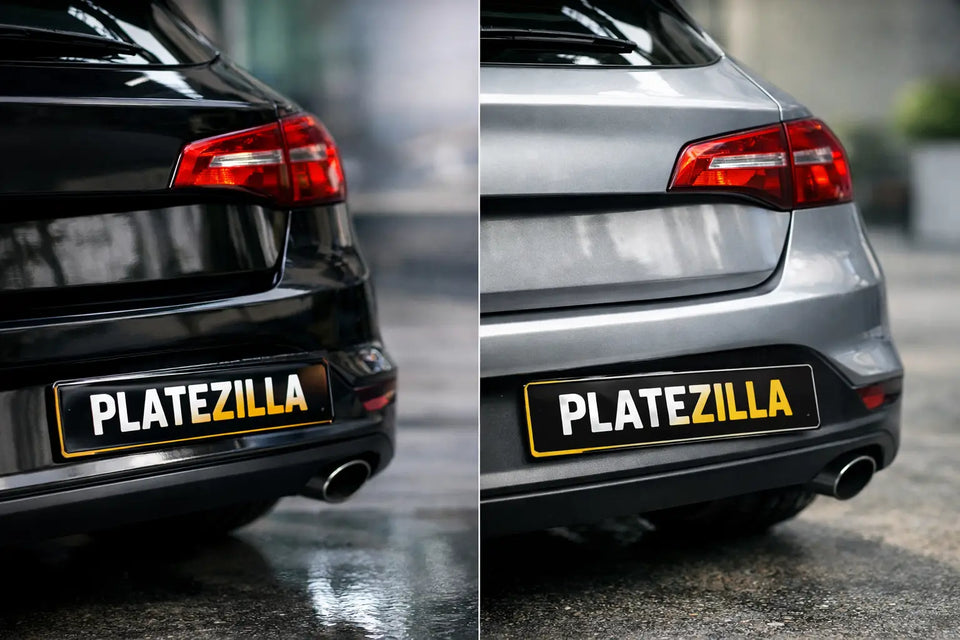 Acrylic Plates Versus Metal Plates for Your Car