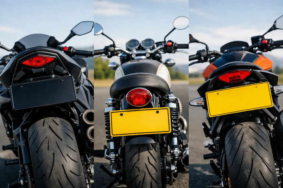 Motorcycle Plate Styles That Suit Your Bike