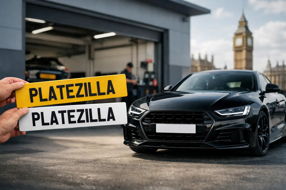While You Wait Number Plates London Made Simple