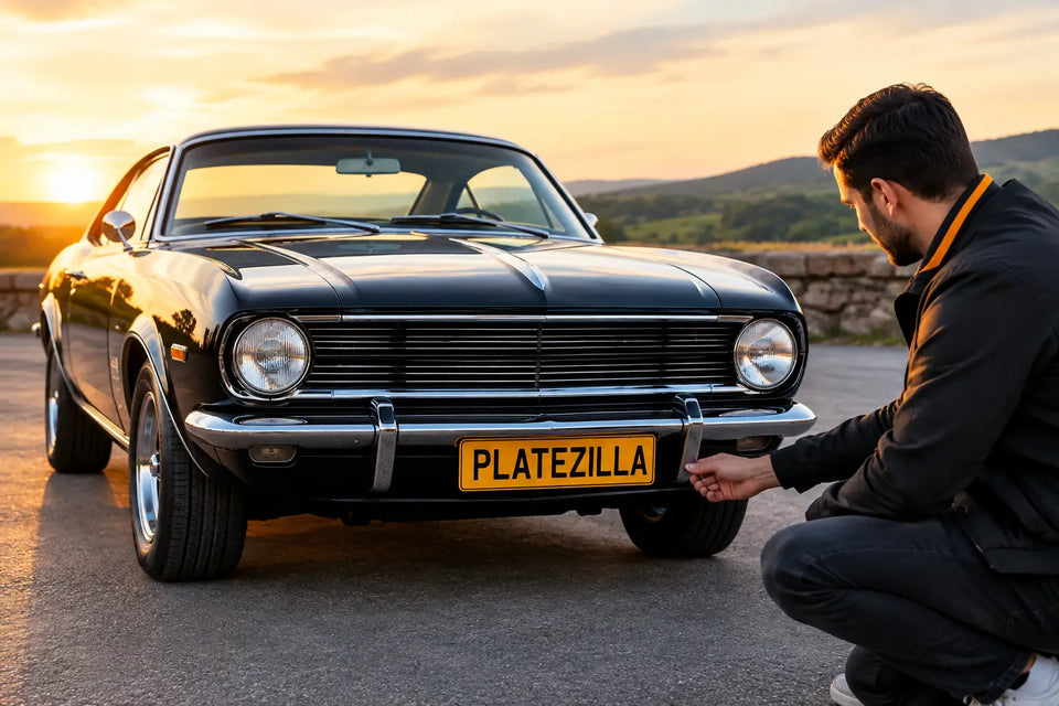 Choosing Vintage Plates for Your Classic Car