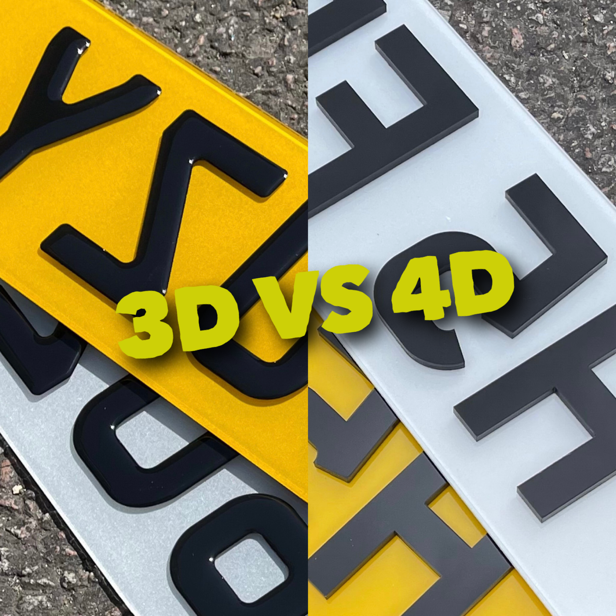 3D VS 4D PLATES