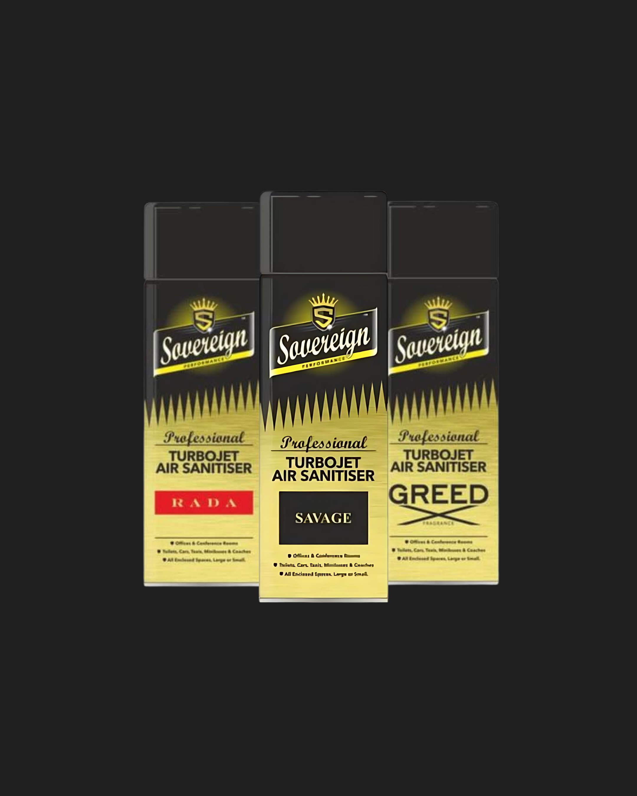 Sovereign Turbojet Air Sanitiser Keep Your Car Fresh &  Clean