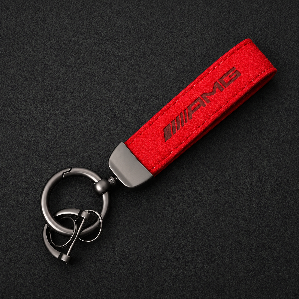 Mercedes AMG Leather Keyring