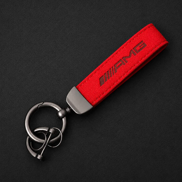 Mercedes AMG Leather Keyring