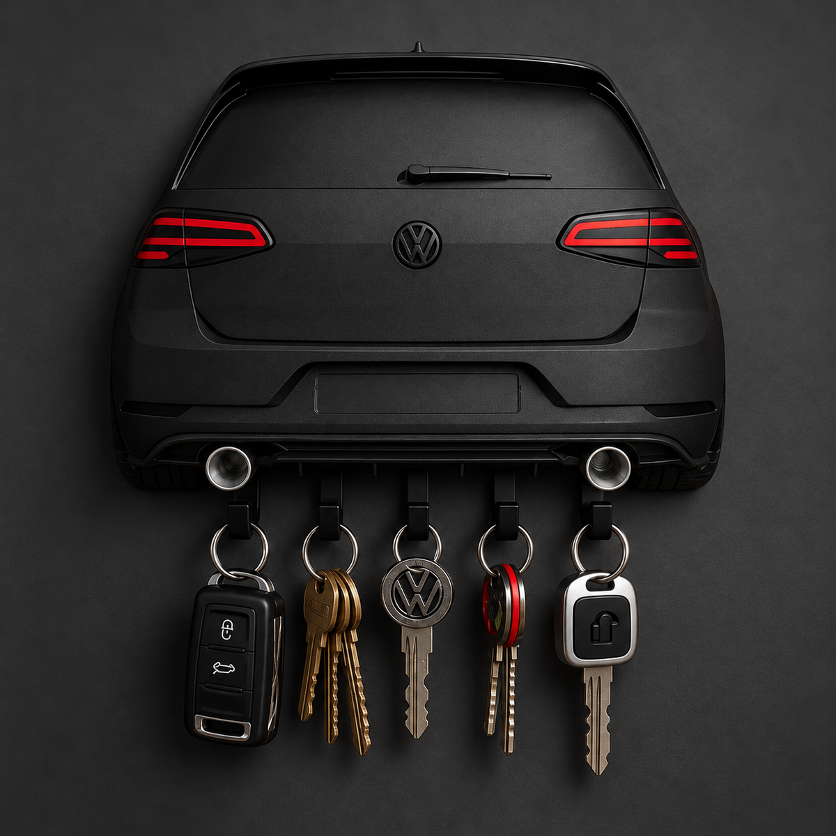 3D PRINTED CAR ENTHUSIAST WALL KEY HOLDERS