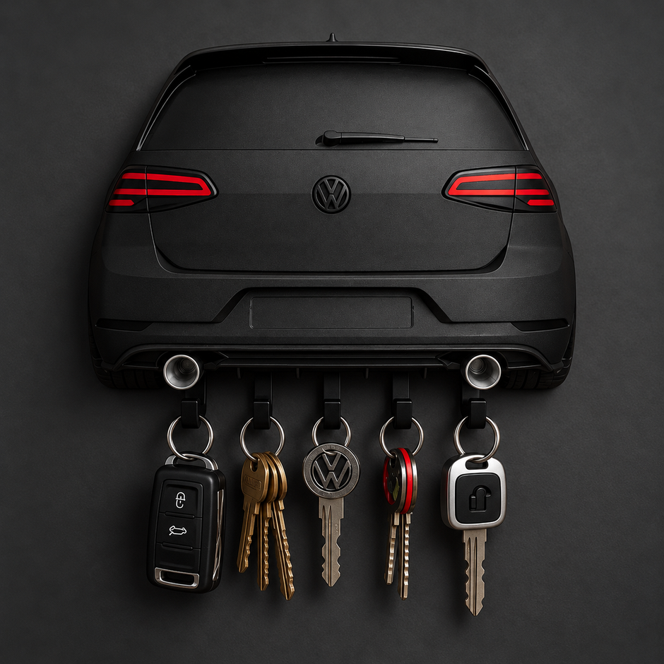 3D PRINTED CAR ENTHUSIAST WALL KEY HOLDERS