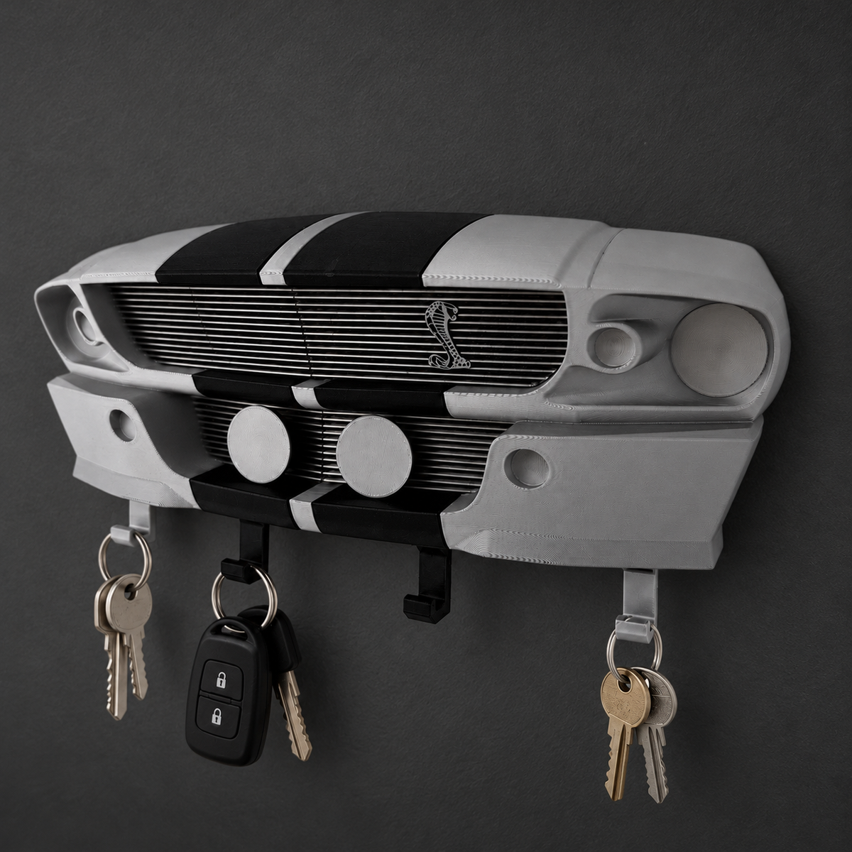 3D PRINTED CAR ENTHUSIAST WALL KEY HOLDERS
