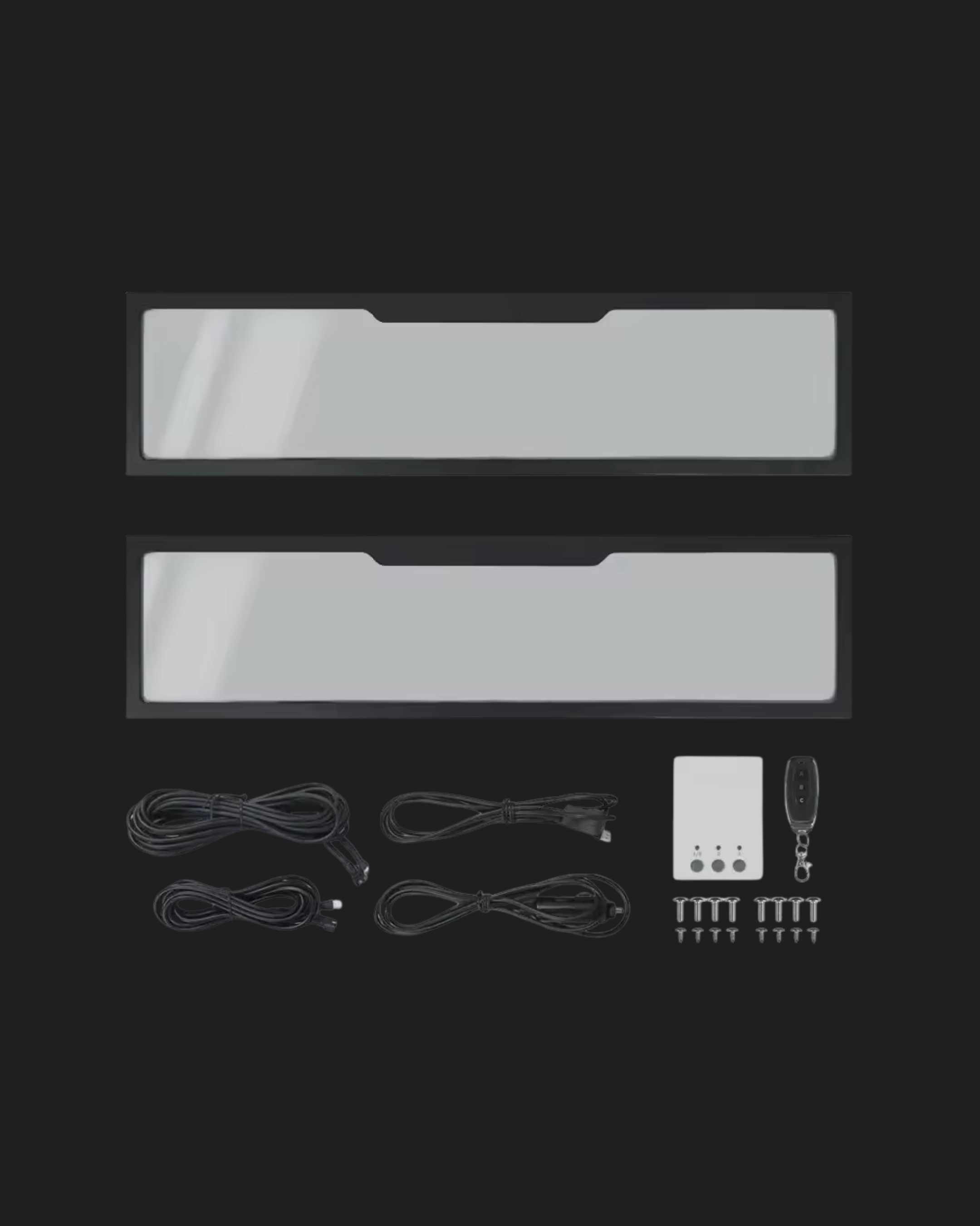 Standard Car Plate Frame Front/Rear for Car Shows Track Events Remote Control UK