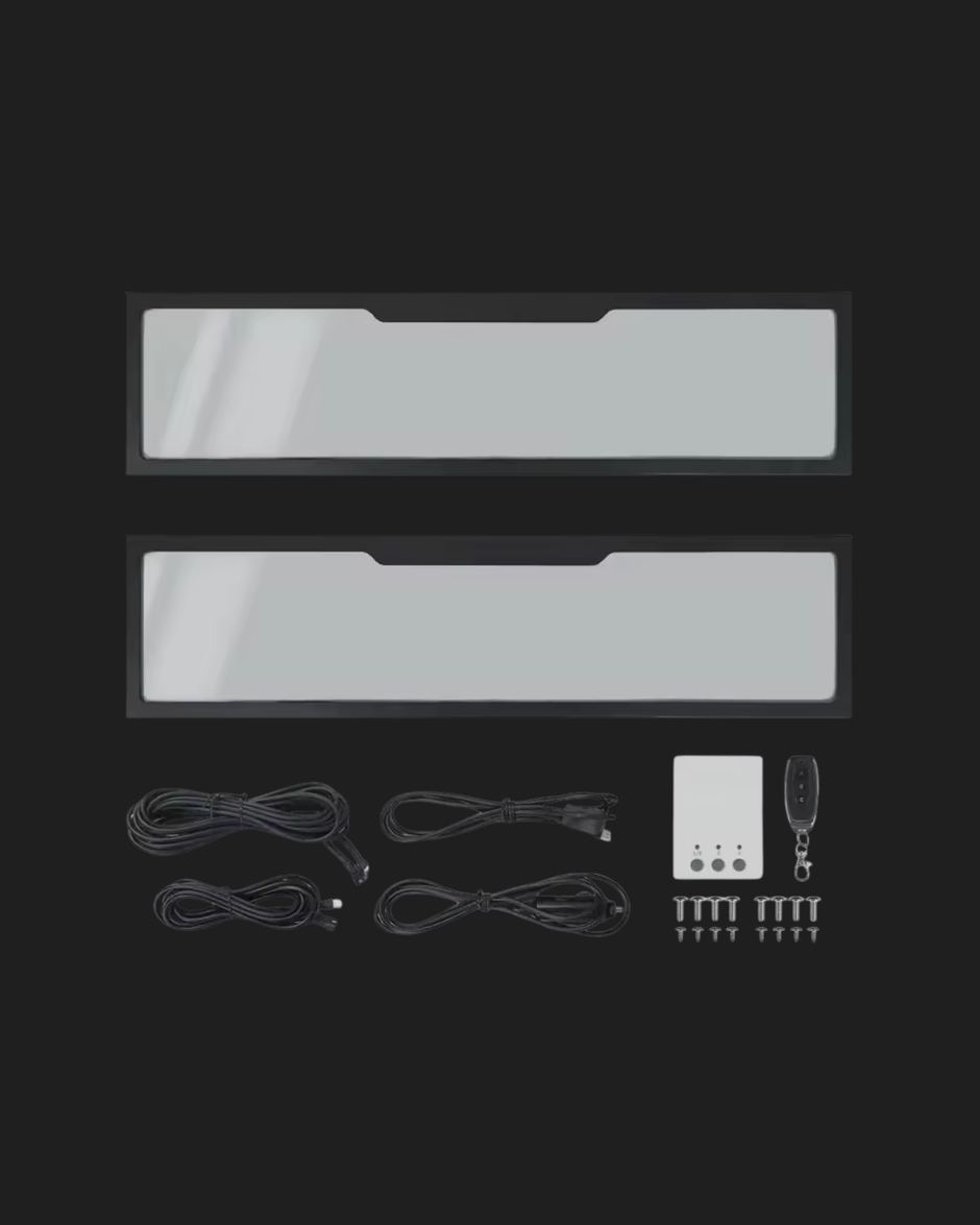 Standard Car Plate Frame Front/Rear for Car Shows Track Events Remote Control UK