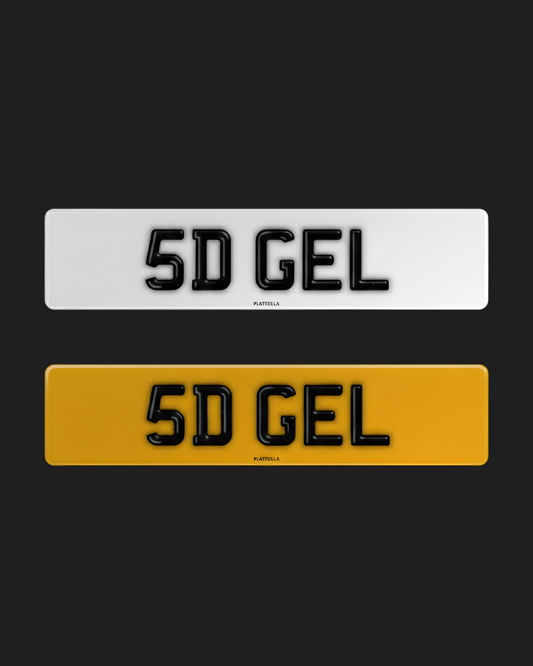 5D GEL PLATES