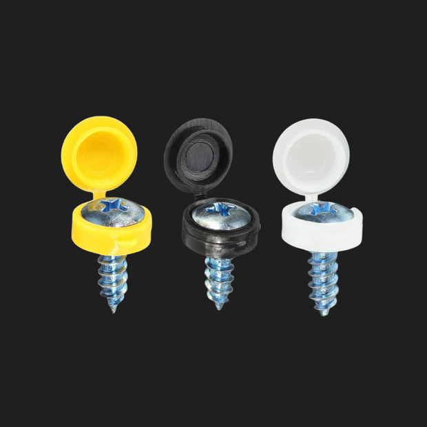 Number plate fixing Screws
