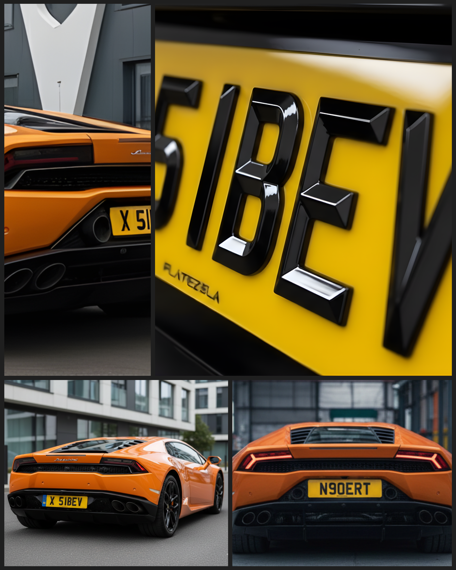 4D GLOSS BEVEL PLATES