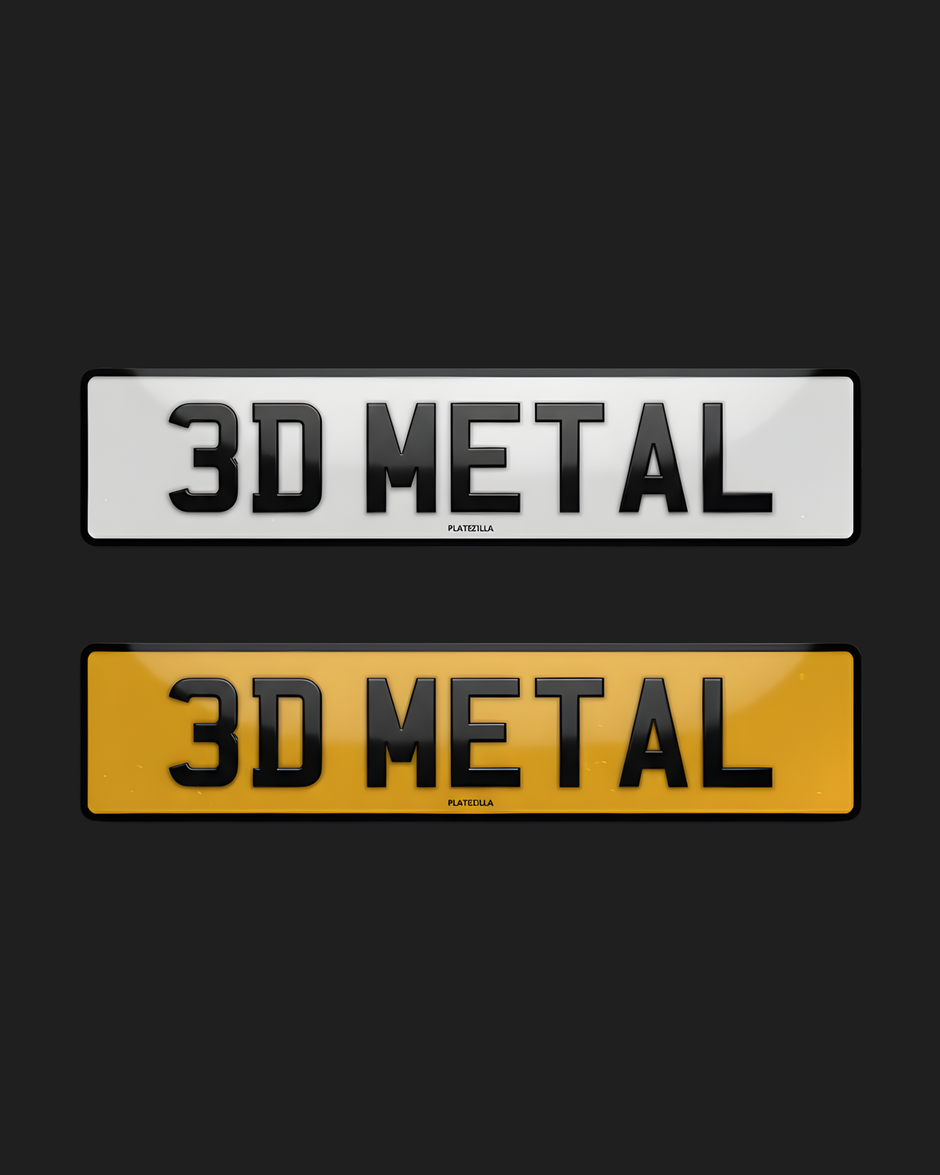 3D Metal Pressed Plates