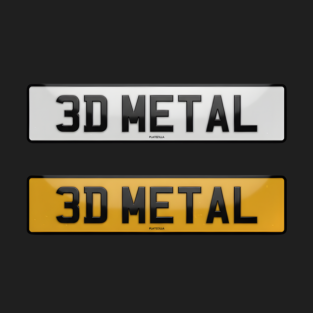 3D Metal Pressed Plates