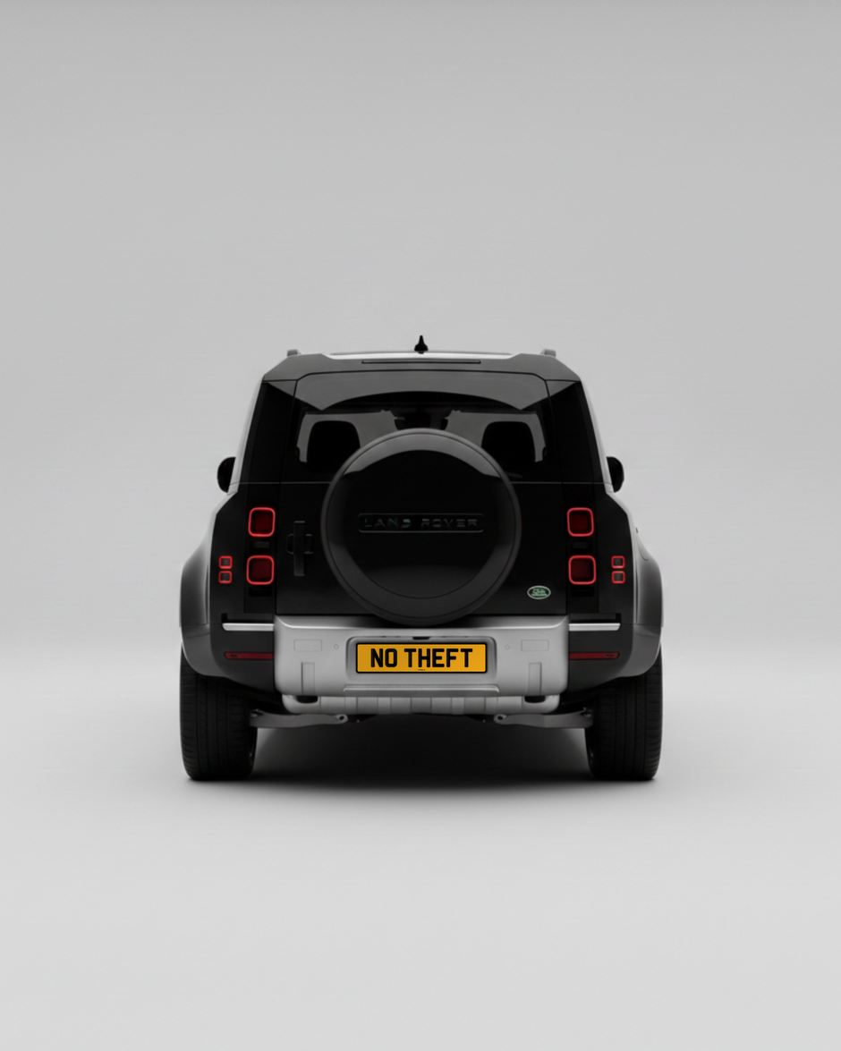 3D & 4D ANTI-THEFT METAL PLATES