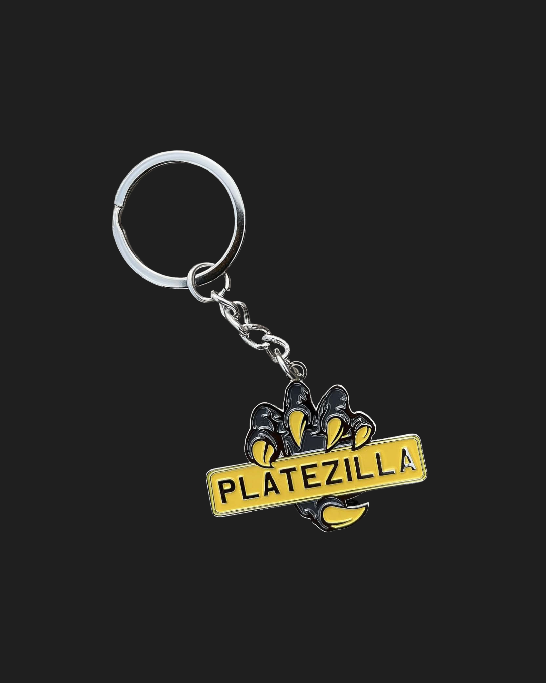 PLATEZILLA METAL KEYRING