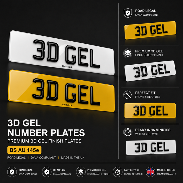 3D GEL PLATES
