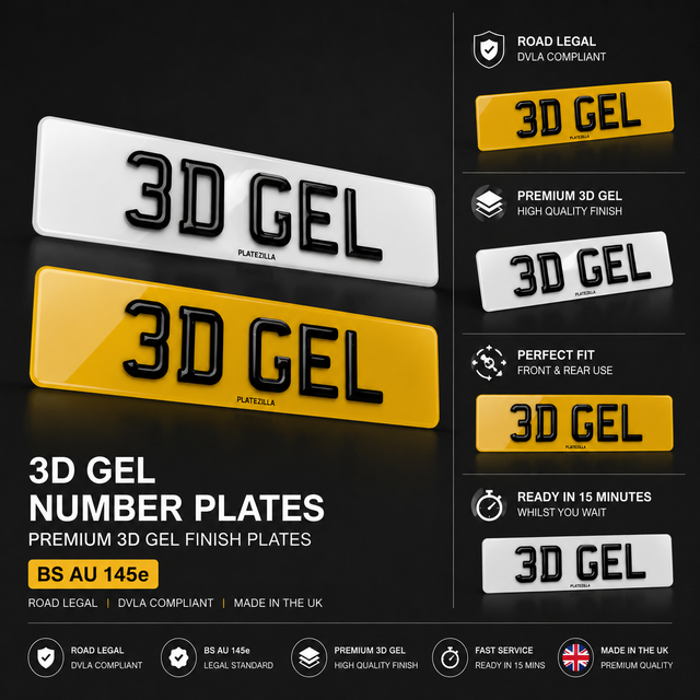 3D GEL PLATES