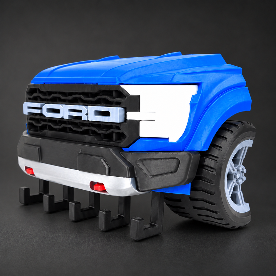 3D PRINTED CAR ENTHUSIAST WALL KEY HOLDERS