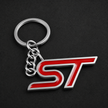 Ford ST Chrome Enamel Keyring