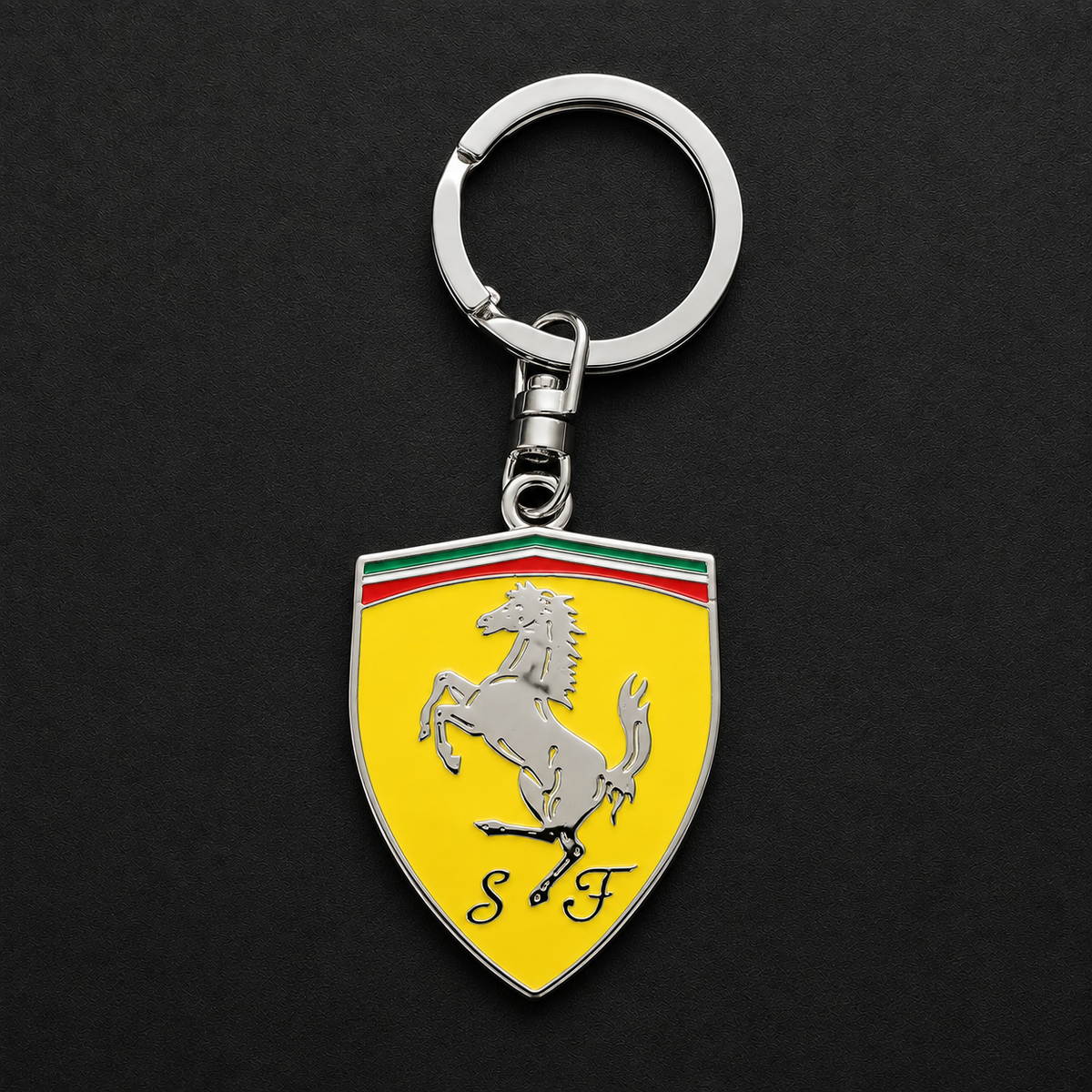Ferrari Scuderia Shield Enamel Keyring