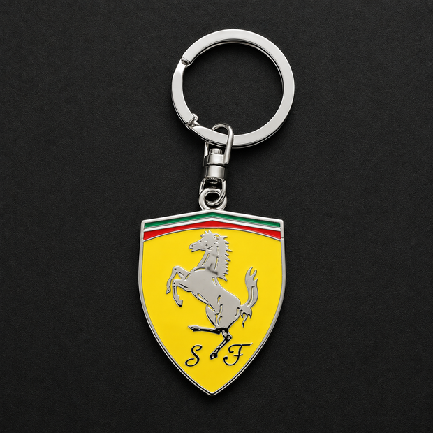 Ferrari Scuderia Shield Enamel Keyring