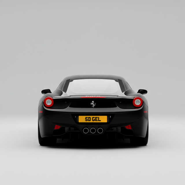 5D Gel Number Plates