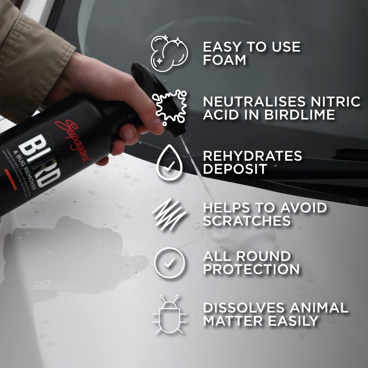 Supagard Car Cleaning 500ml Aftercare