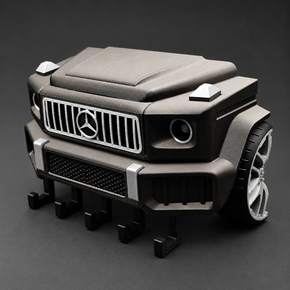 3D PRINTED CAR ENTHUSIAST WALL KEY HOLDERS