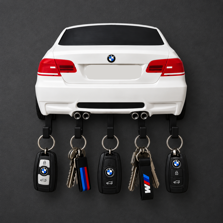 3D PRINTED CAR ENTHUSIAST WALL KEY HOLDERS