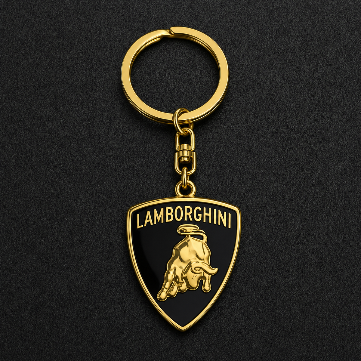 Lamborghini Shield Enamel Keyring