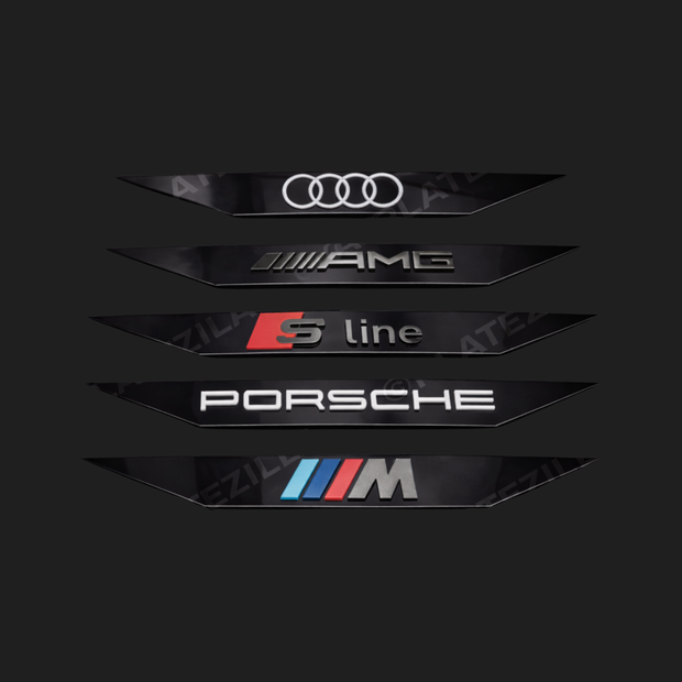 Luxury Logo Plate Shins