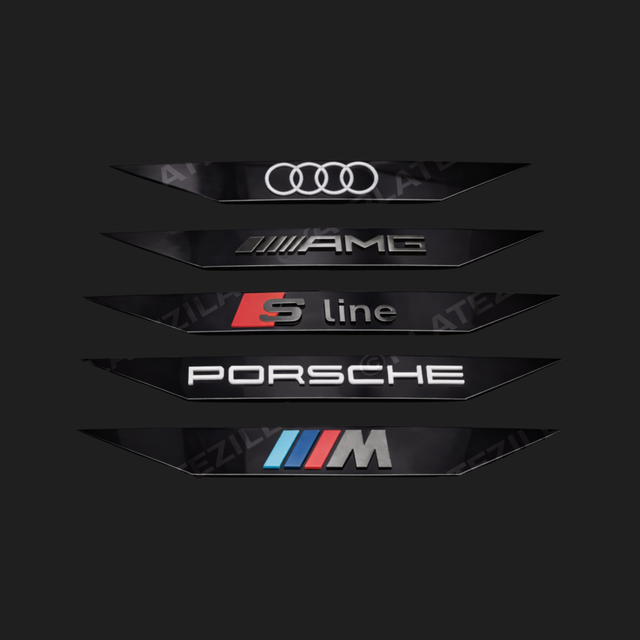 Luxury Logo Plate Shins