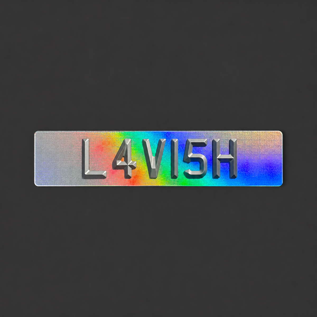 4D SHOW PLATES