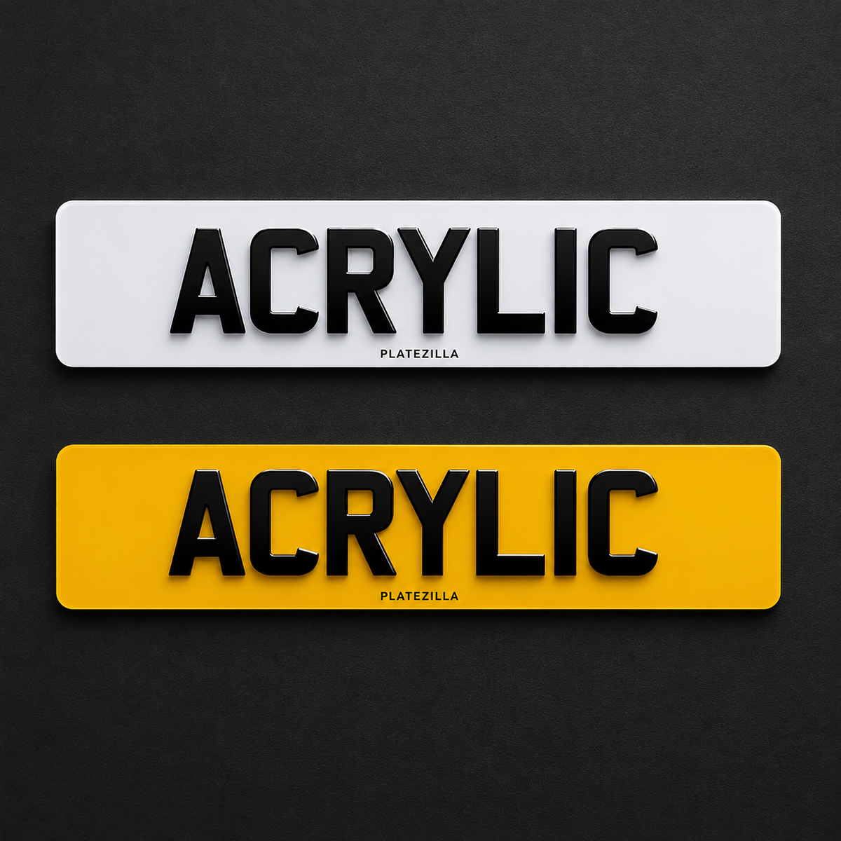 4D ACRYLIC PLATES