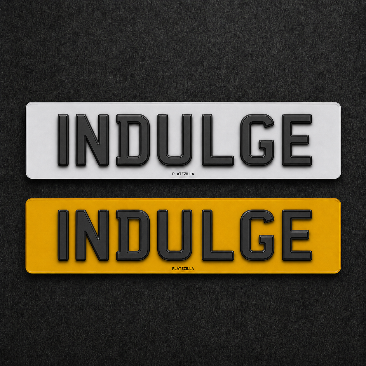 4D INDULGE PLATES