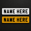 STANDARD PRINT NOVELTY/SIGNS PLATES