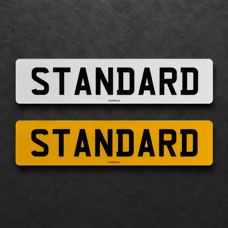 STANDARD UK PLATES