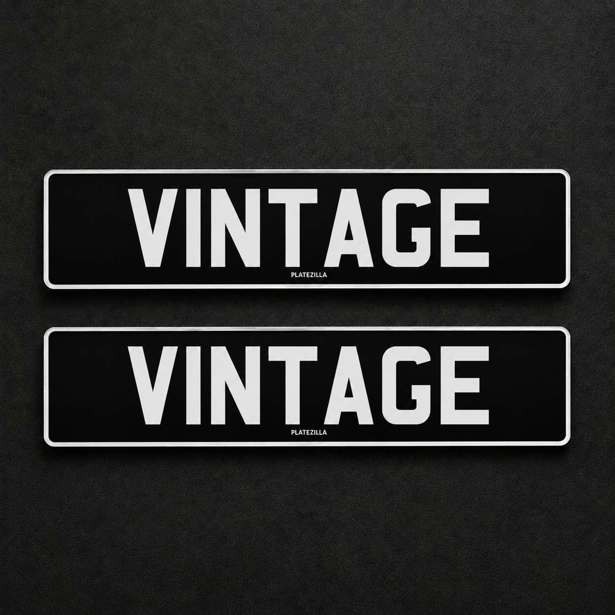 VINTAGE METAL PRESSED PLATES