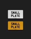 BIKE PLATES AND JAPANESE SQUARE PLATES