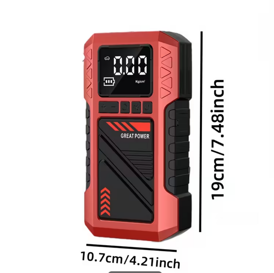 10 in 1 Car Battery Starter Kit